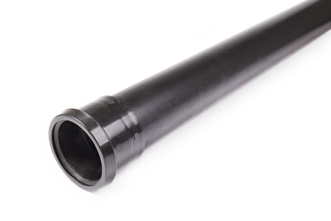 110 PP overvannsrør SN8 L=3m, svart