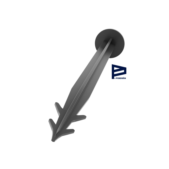 Pordrän ekstraplugg for dobbeltlag, 8x180mm