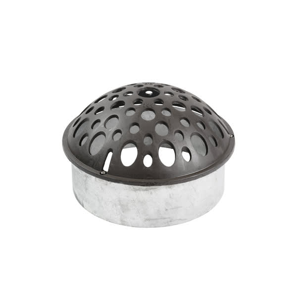 Sett 800 kuppelrist m/teleskop varmgalv H=200 std