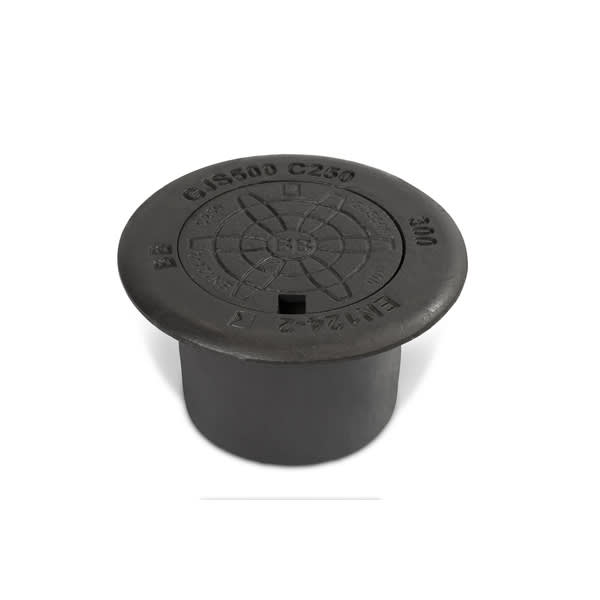 Sett 300 ramme og lokk m/lås/pakn. C250 std