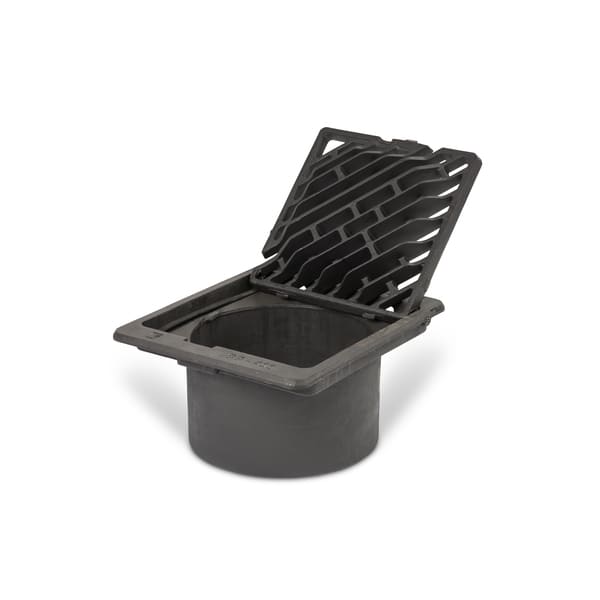 300 flytende sluktopp m/diagonalrist m/pakn. D400 std