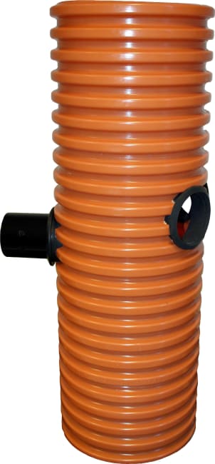 315 PP husdrenskum m/110 dykker, H=2000, rødbrun