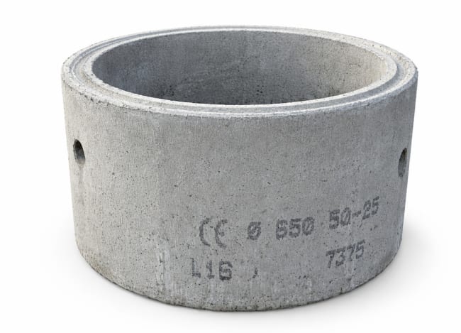 Kumring Ø650/H300, Betong