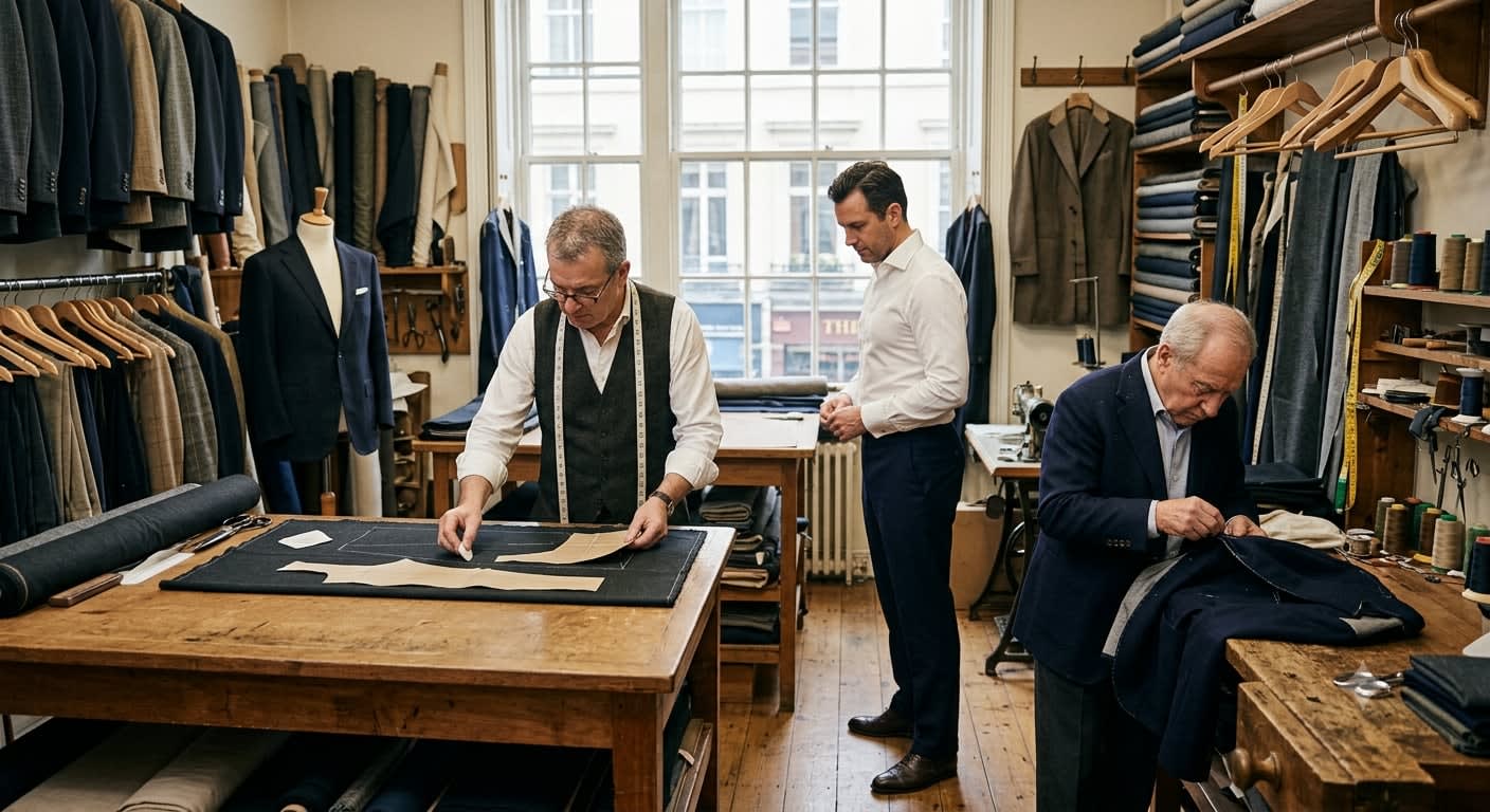 Inside The Bespoke House atelier