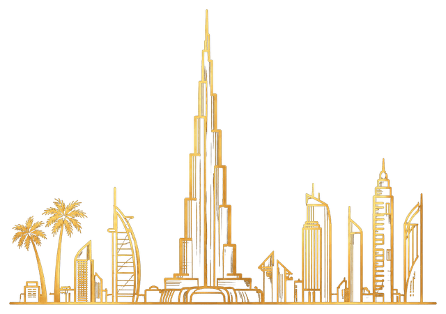 United Arab Emirates skyline