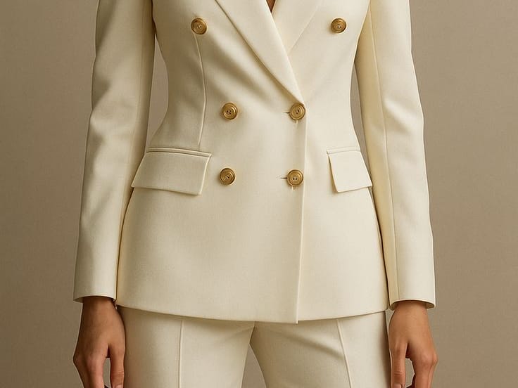 Finishing — The Tailored Silk-Wool Blazer