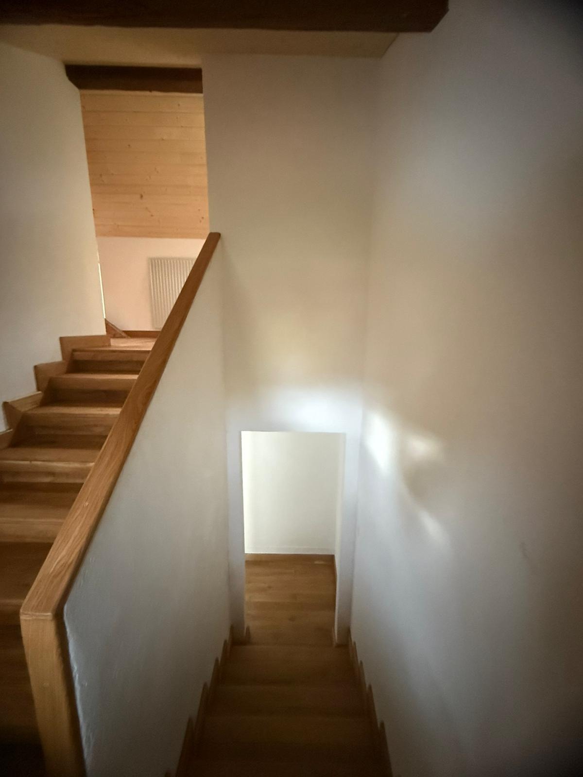Cage d'escalier rénovée