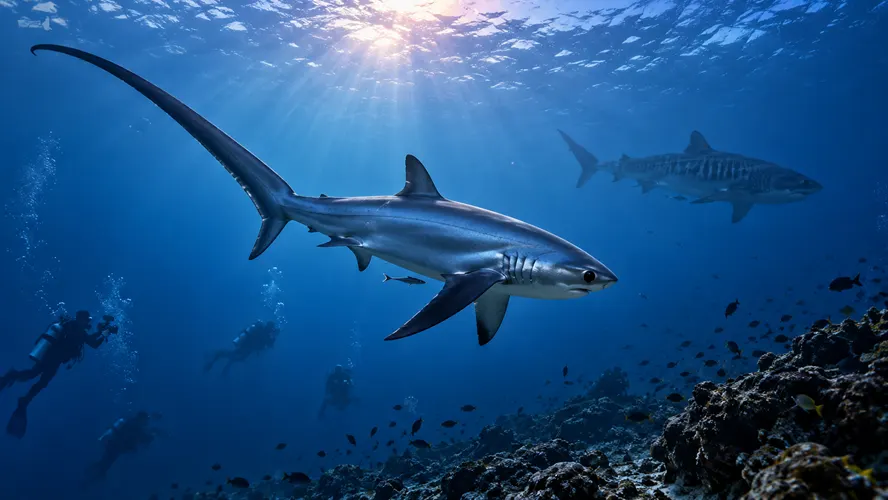 3 Shark Dives - Thresher & Tiger Sharks