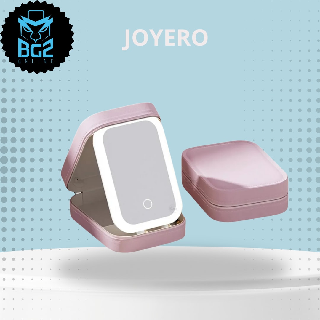 Cosmetiquero Con Espejo Led