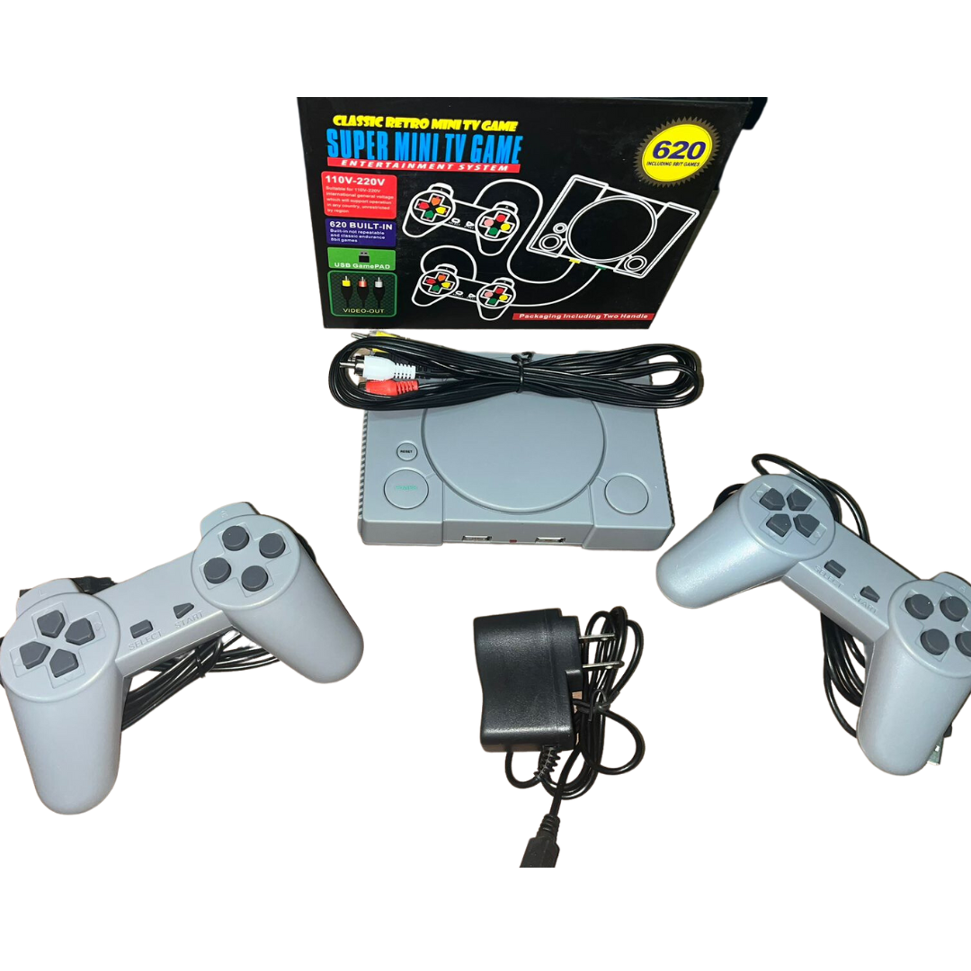 Consola Nintendo Super Mini Sfc 620 Jueg 