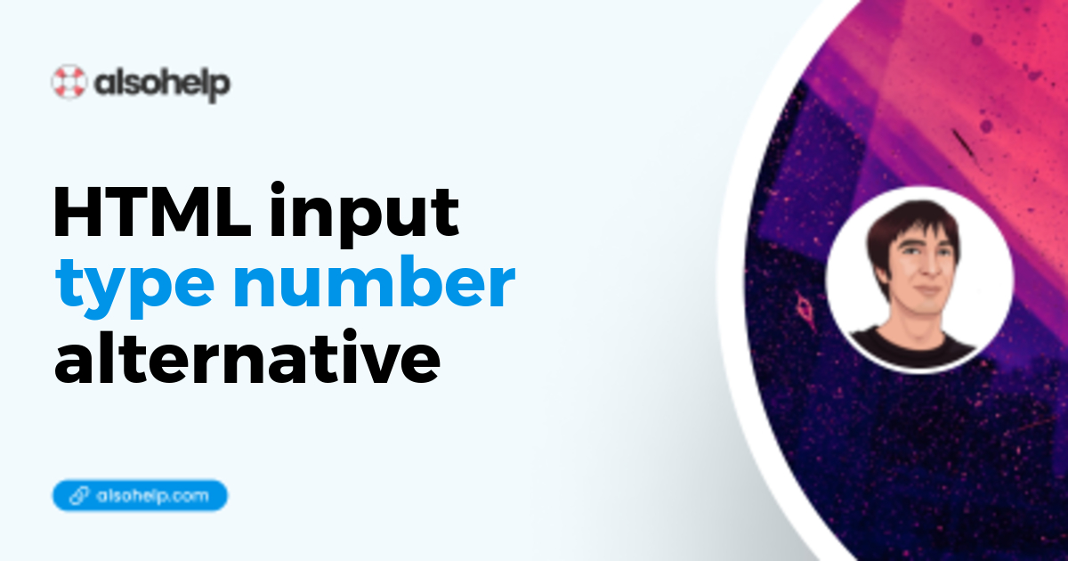 An alternative to the very classic HTML input of type number