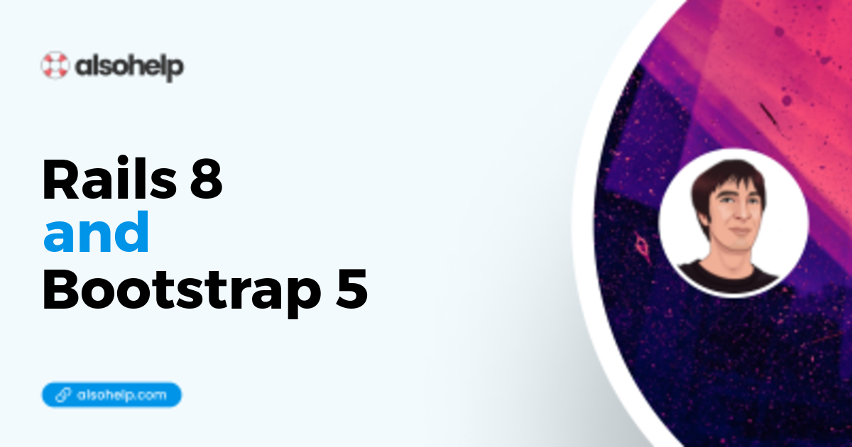 Rails 8 Bootstrap 5 tutorial