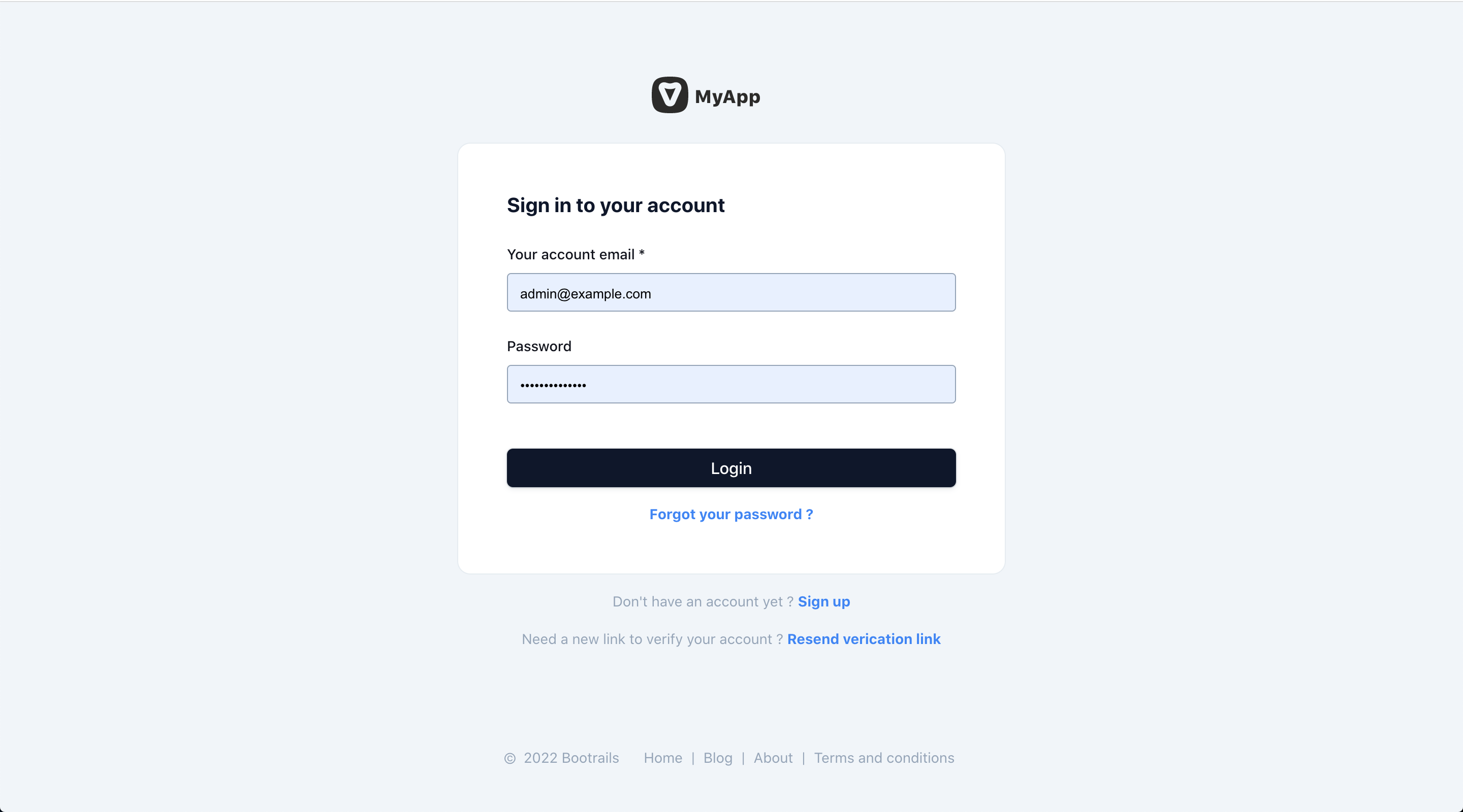 login