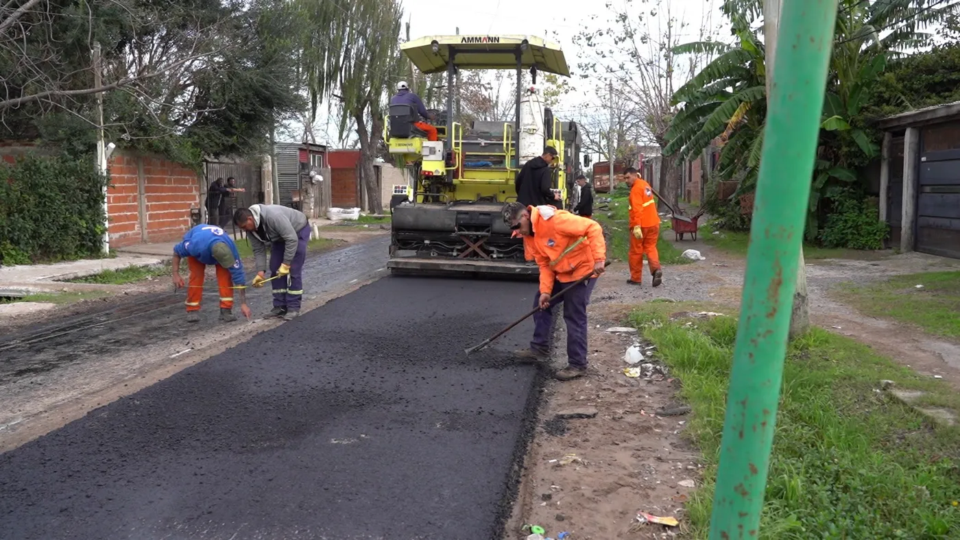 Repavimentación La Plata