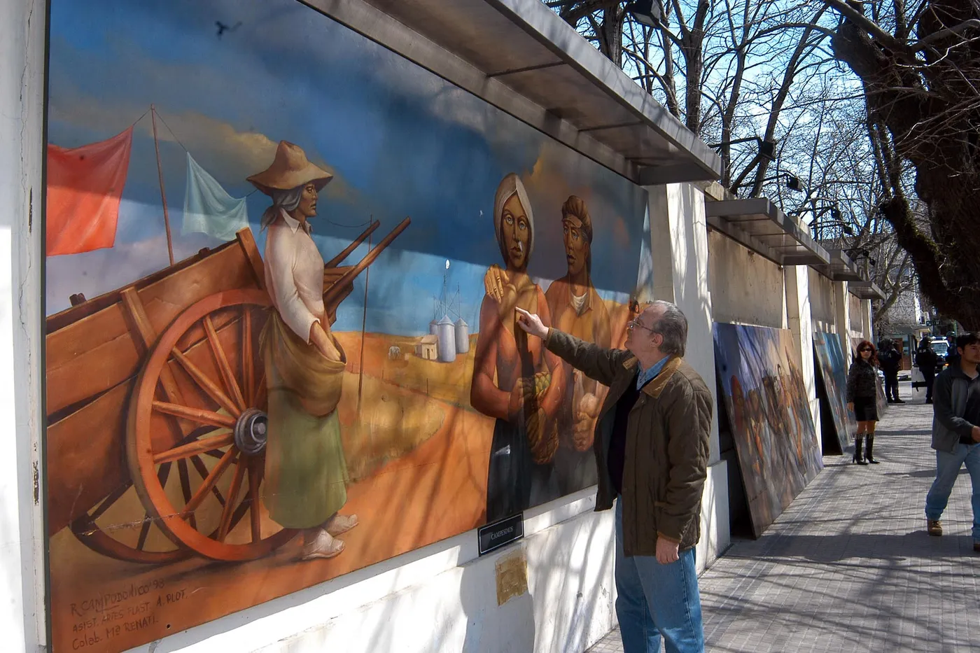 Murales Gobernación Buenos Aires