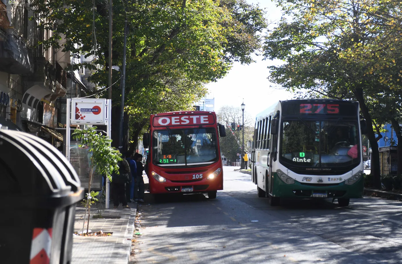 sistema de micros La Plata