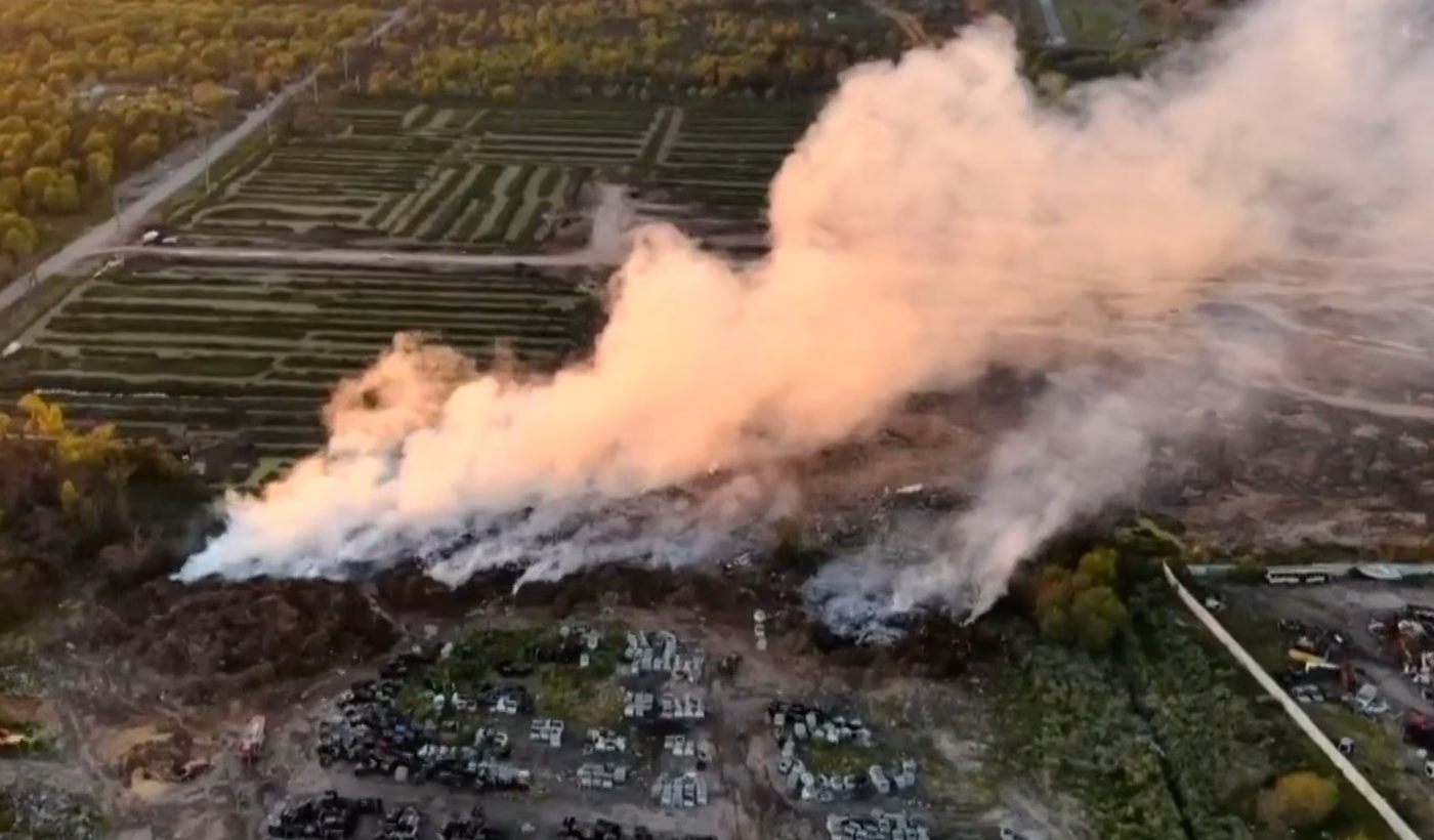 incendio CEAMSE Sarandí