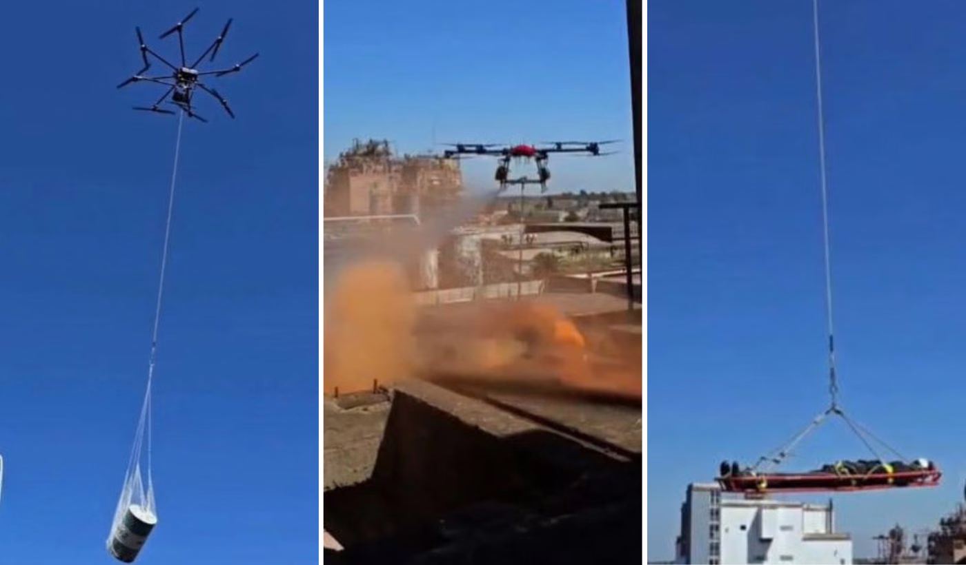 bombero drone