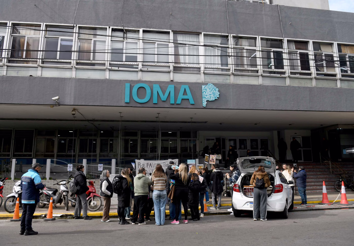 Movilización IOMA La Plata