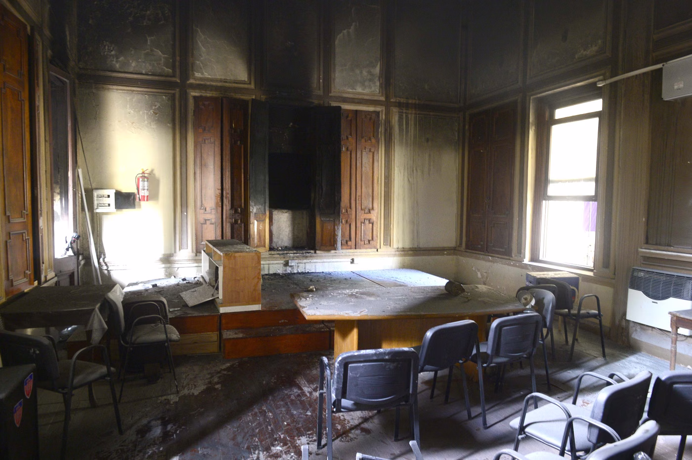 incendio escuela La Plata