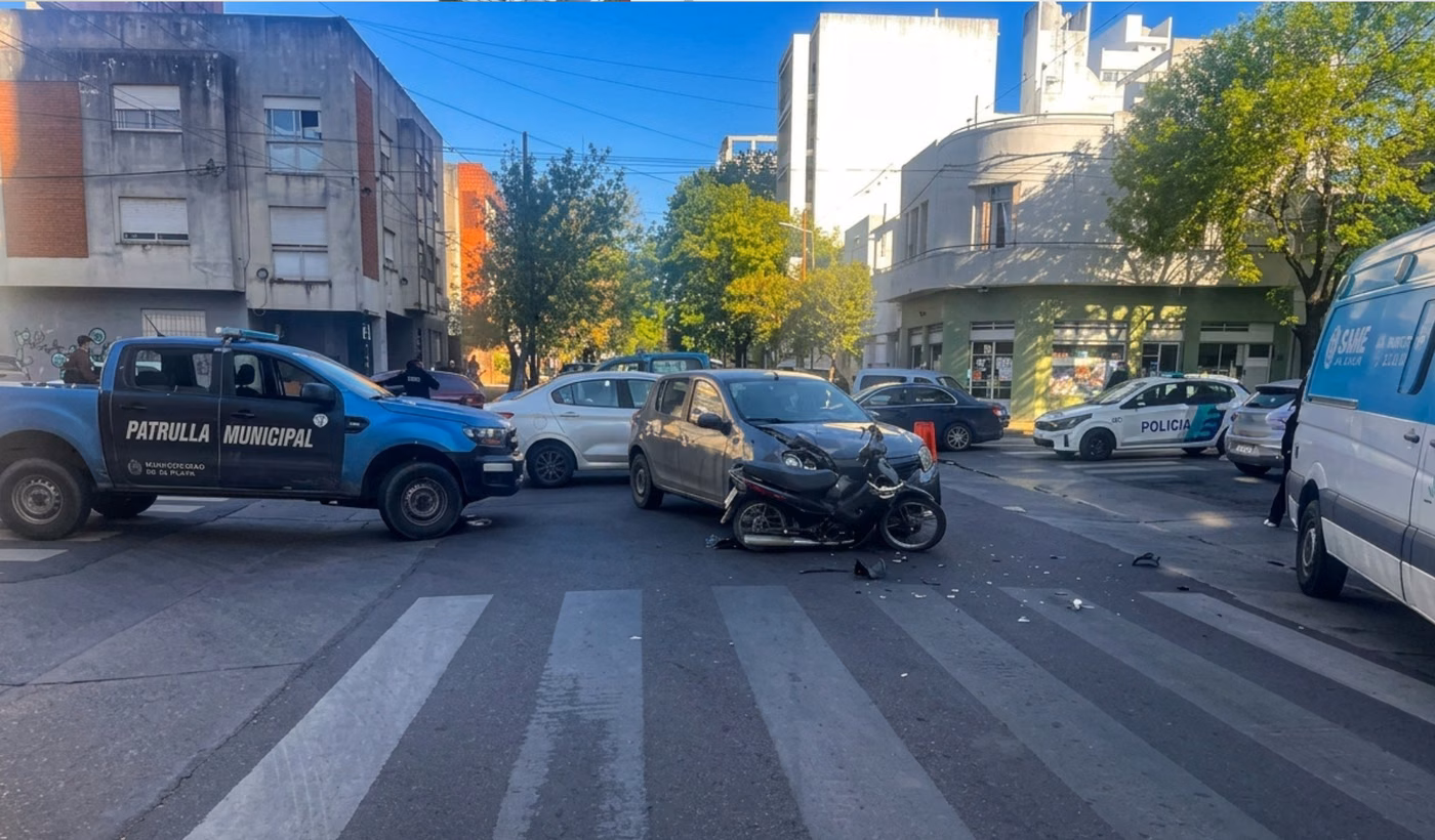 accidente Avenida 60 La Plata