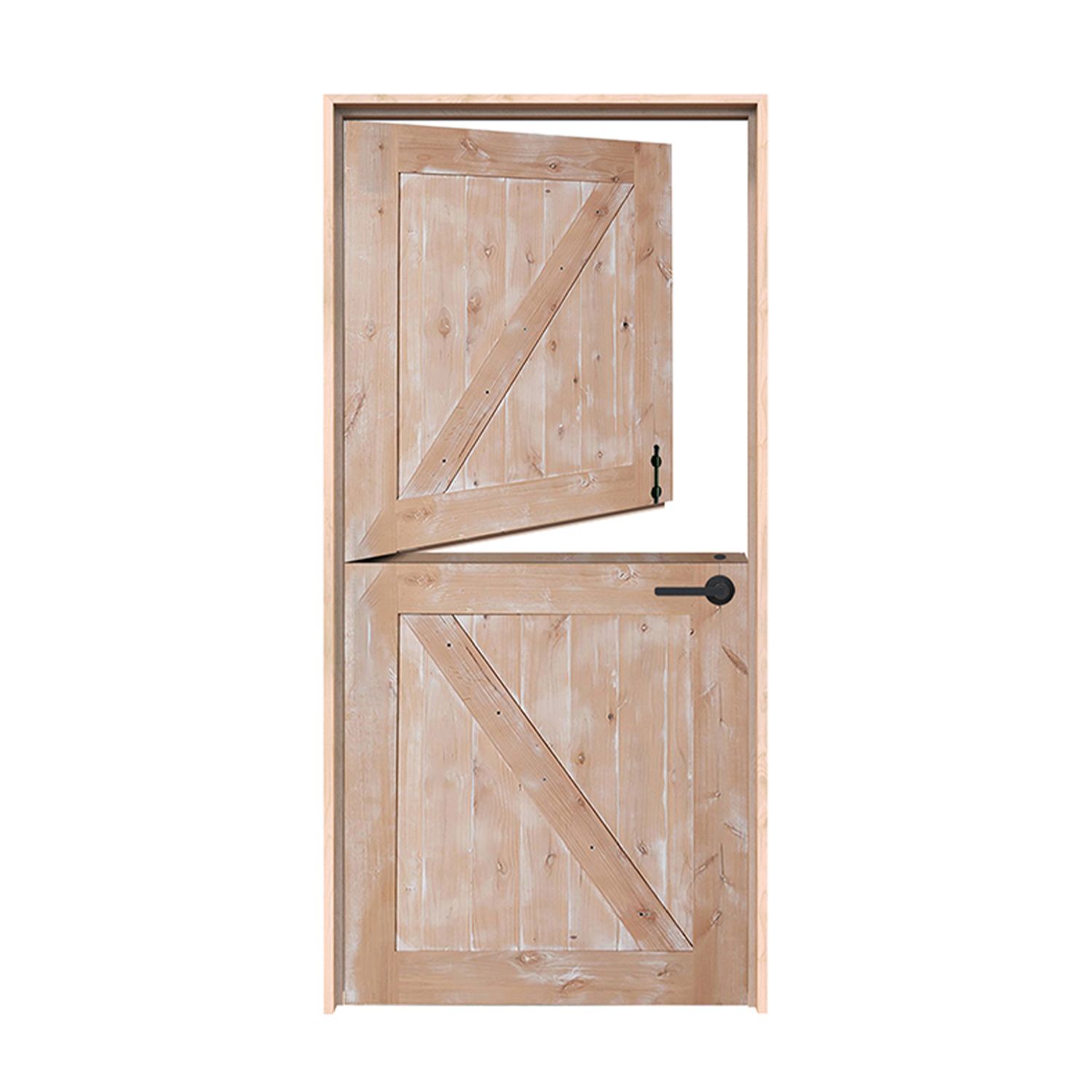 Classic Interior Dutch Door 36 x 84 in door style