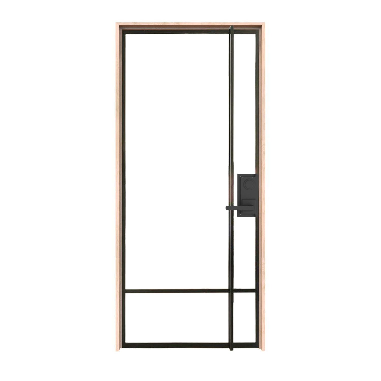 Traveler Interior Metal Door 36 x 96 in door style