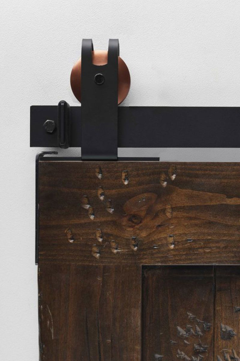 Top Mount Wheel Garrick Barn Door Hardware Kit