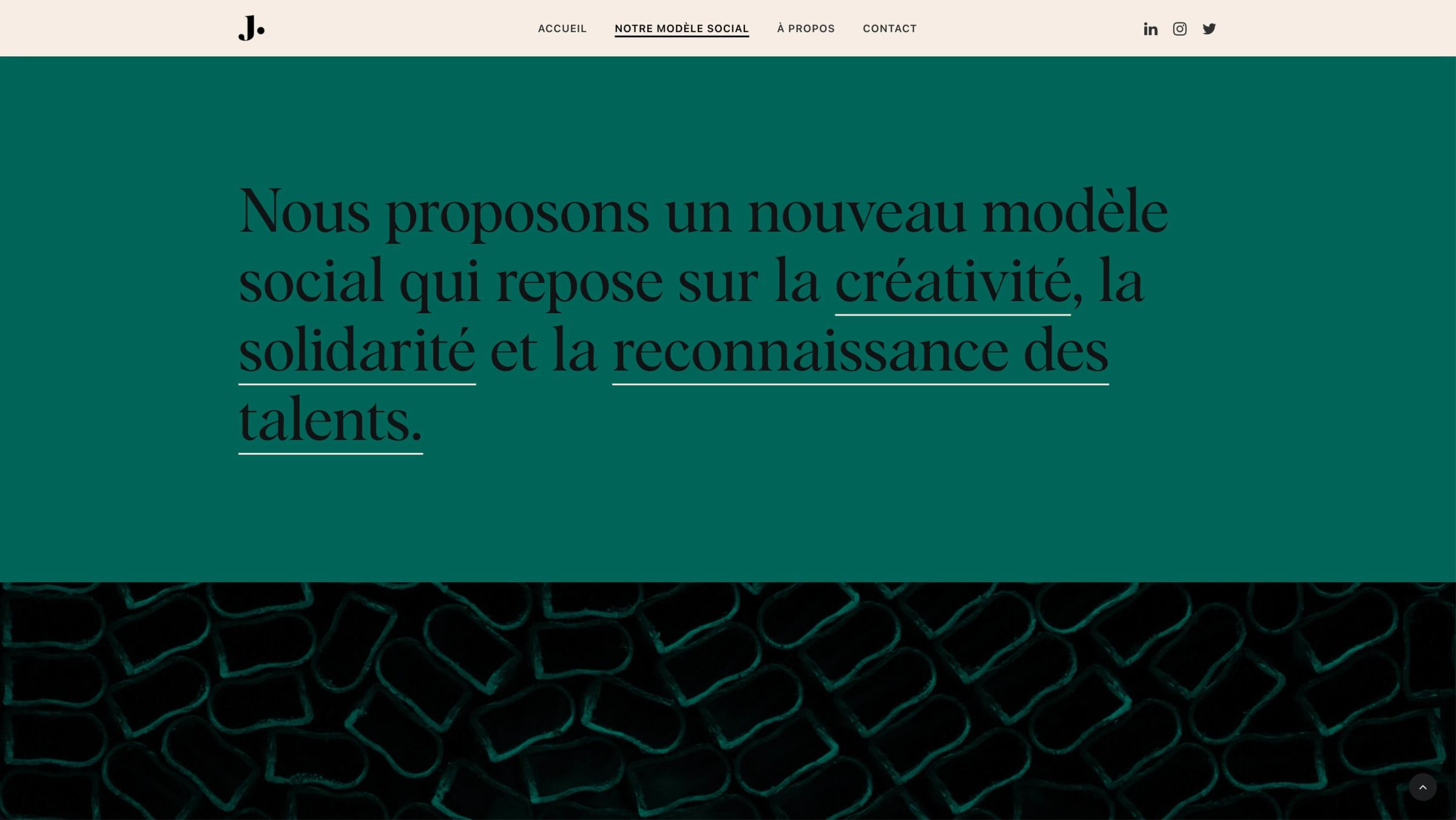 justement-studio-website-screenshot