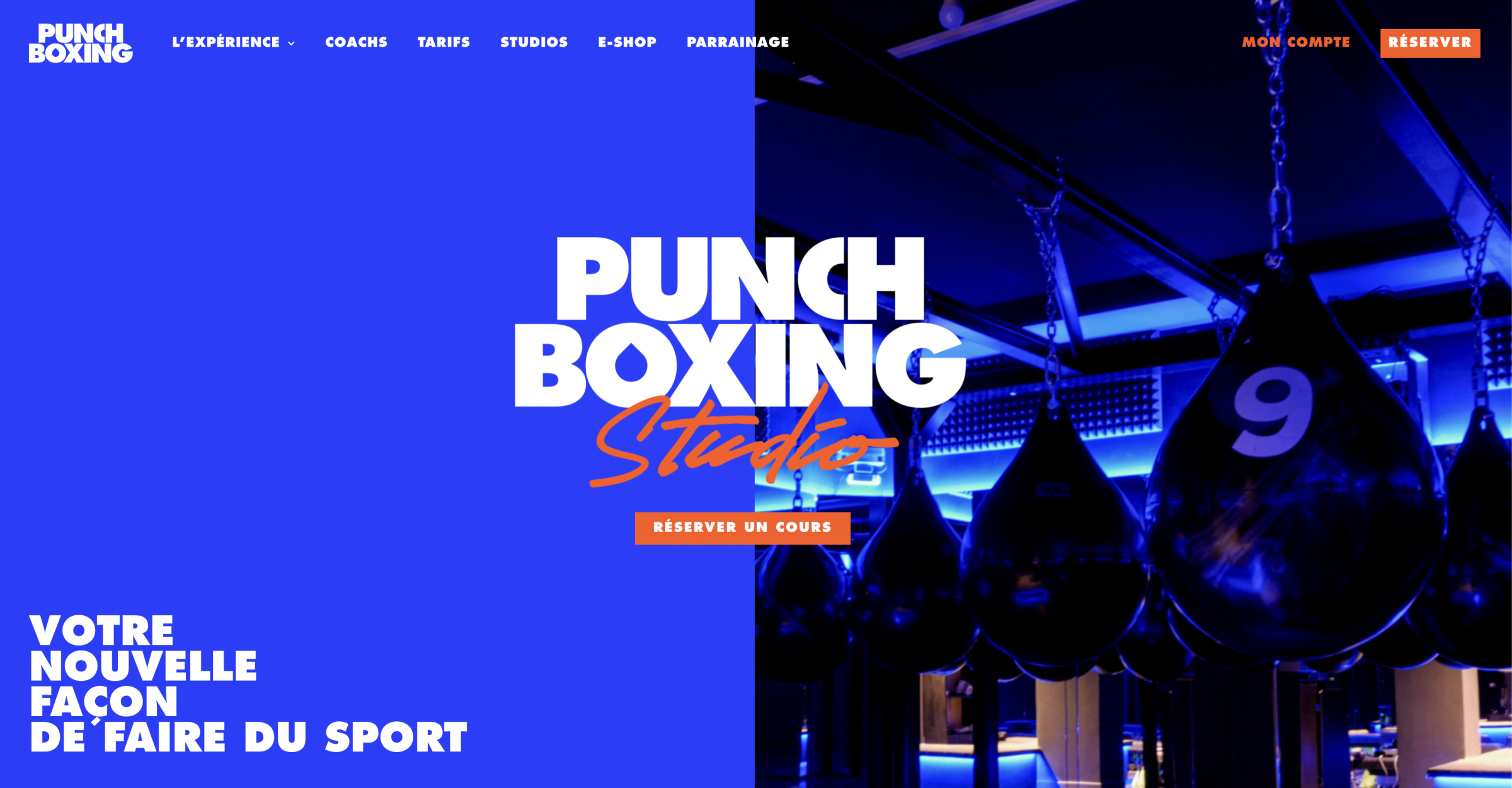 punchboxing-website-screenshot