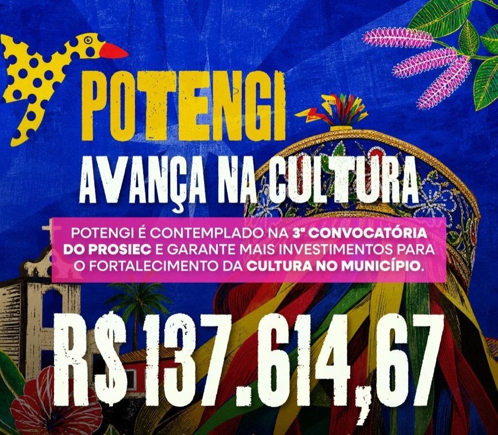 Potengi é contemplado no ProSiec e amplia investimentos na cultura