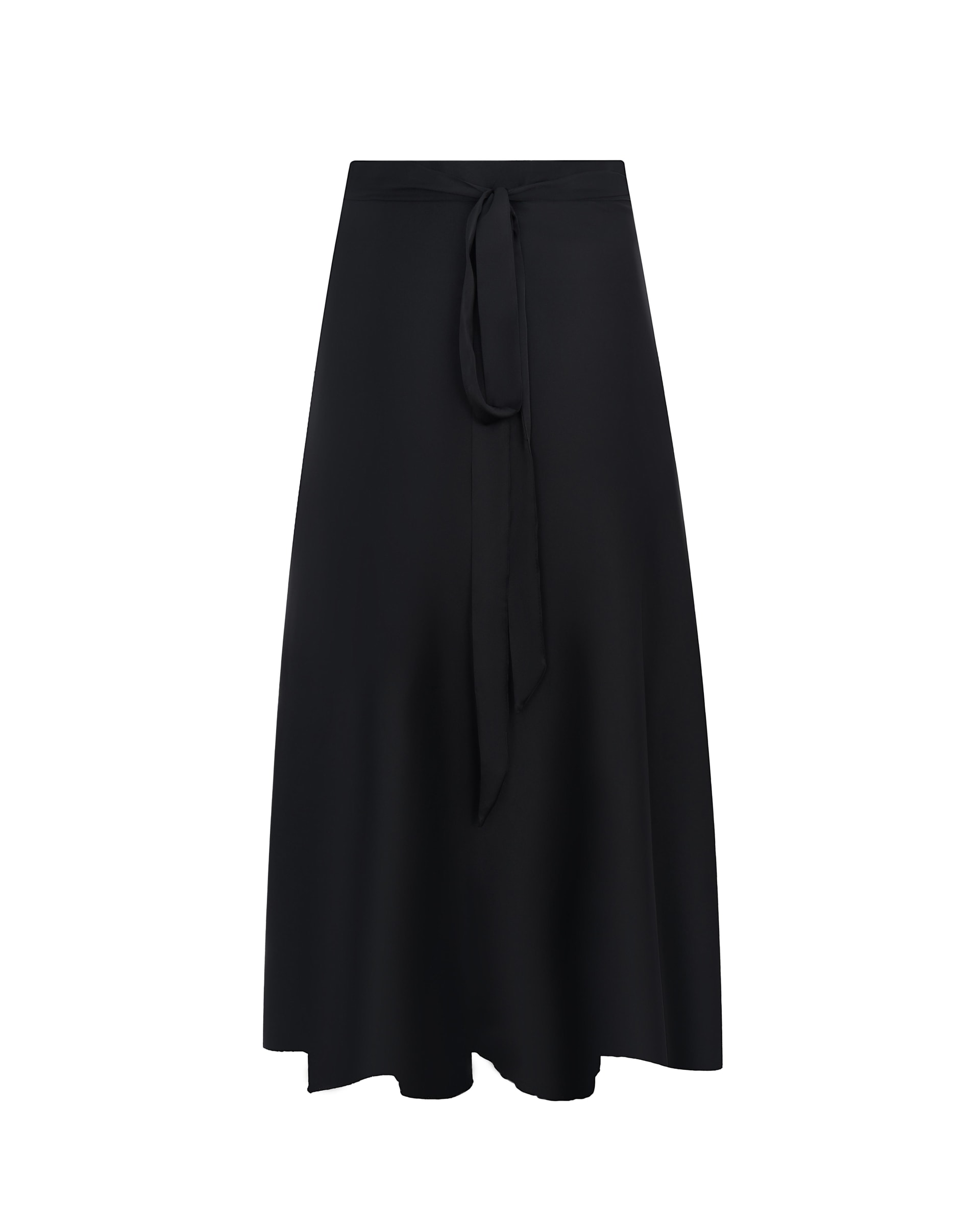 Satin skirt – black — photo 5