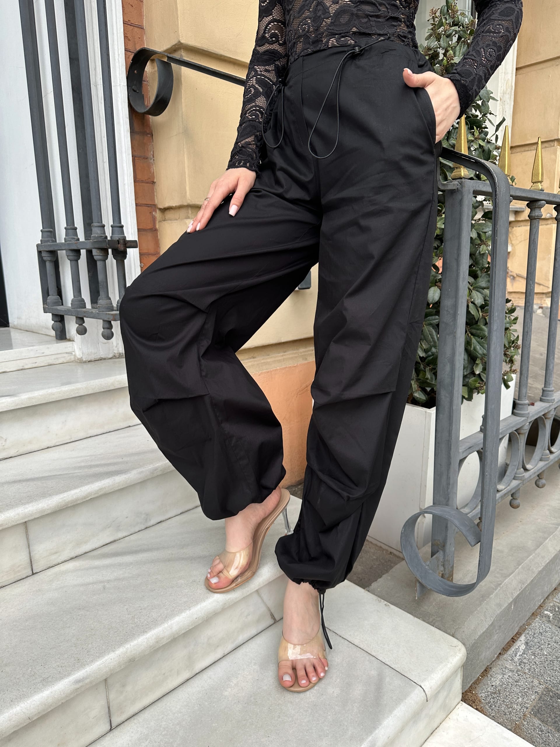 Wide cargo trousers — photo 4