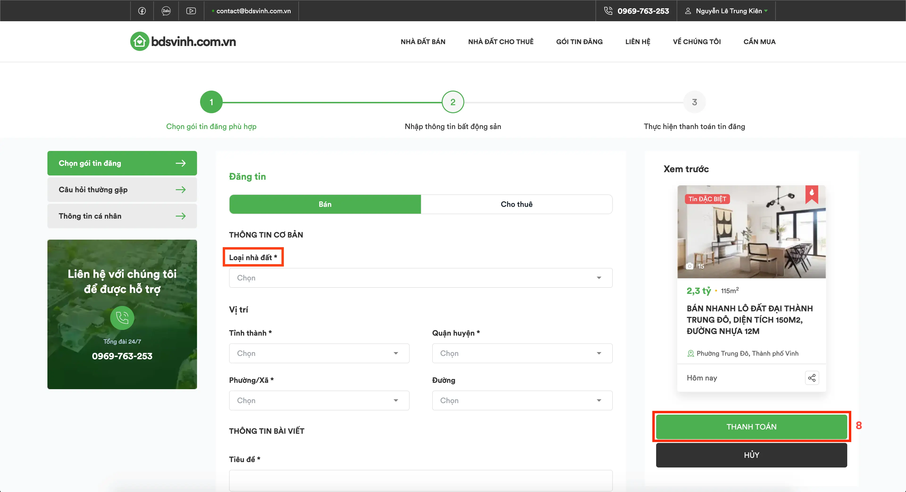 Bất động sản Vinh