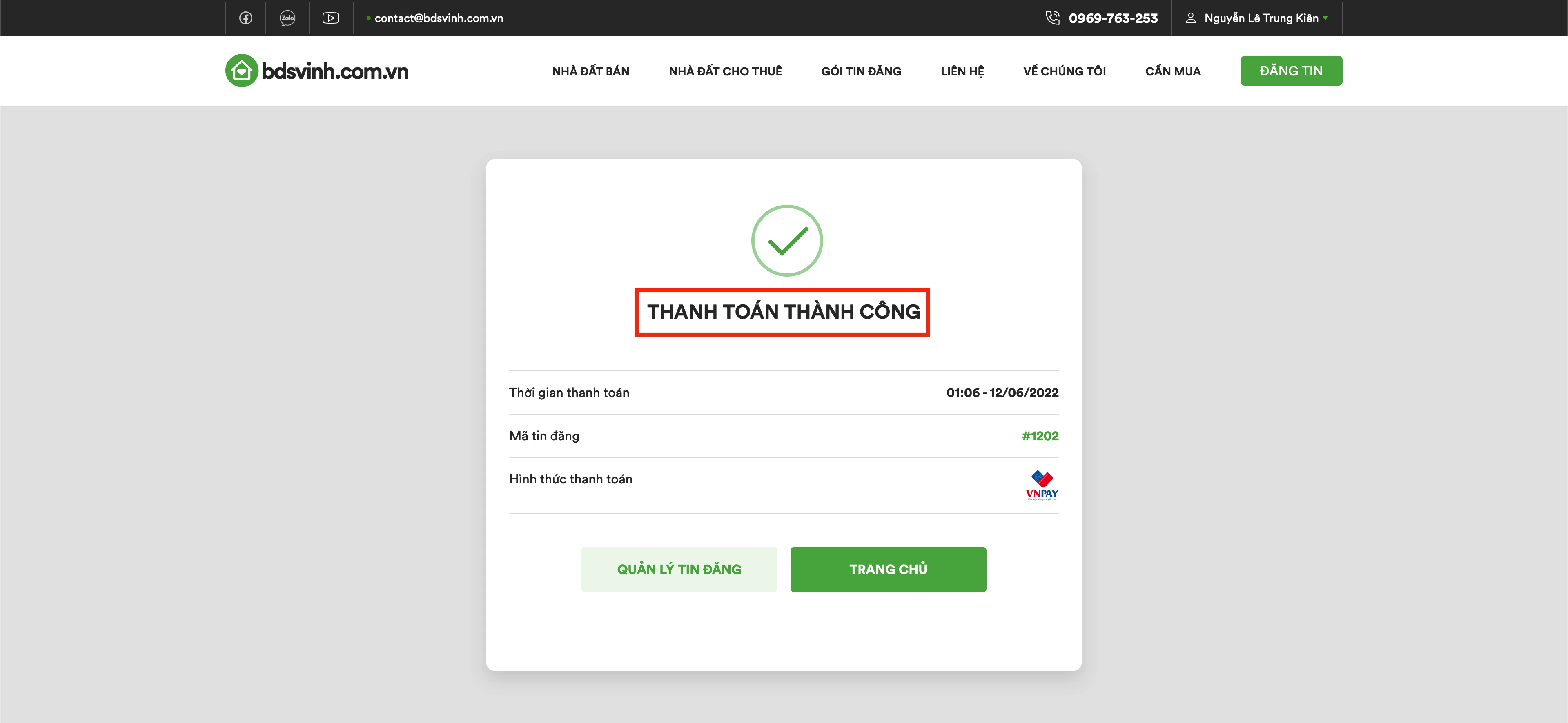 Bất động sản Vinh