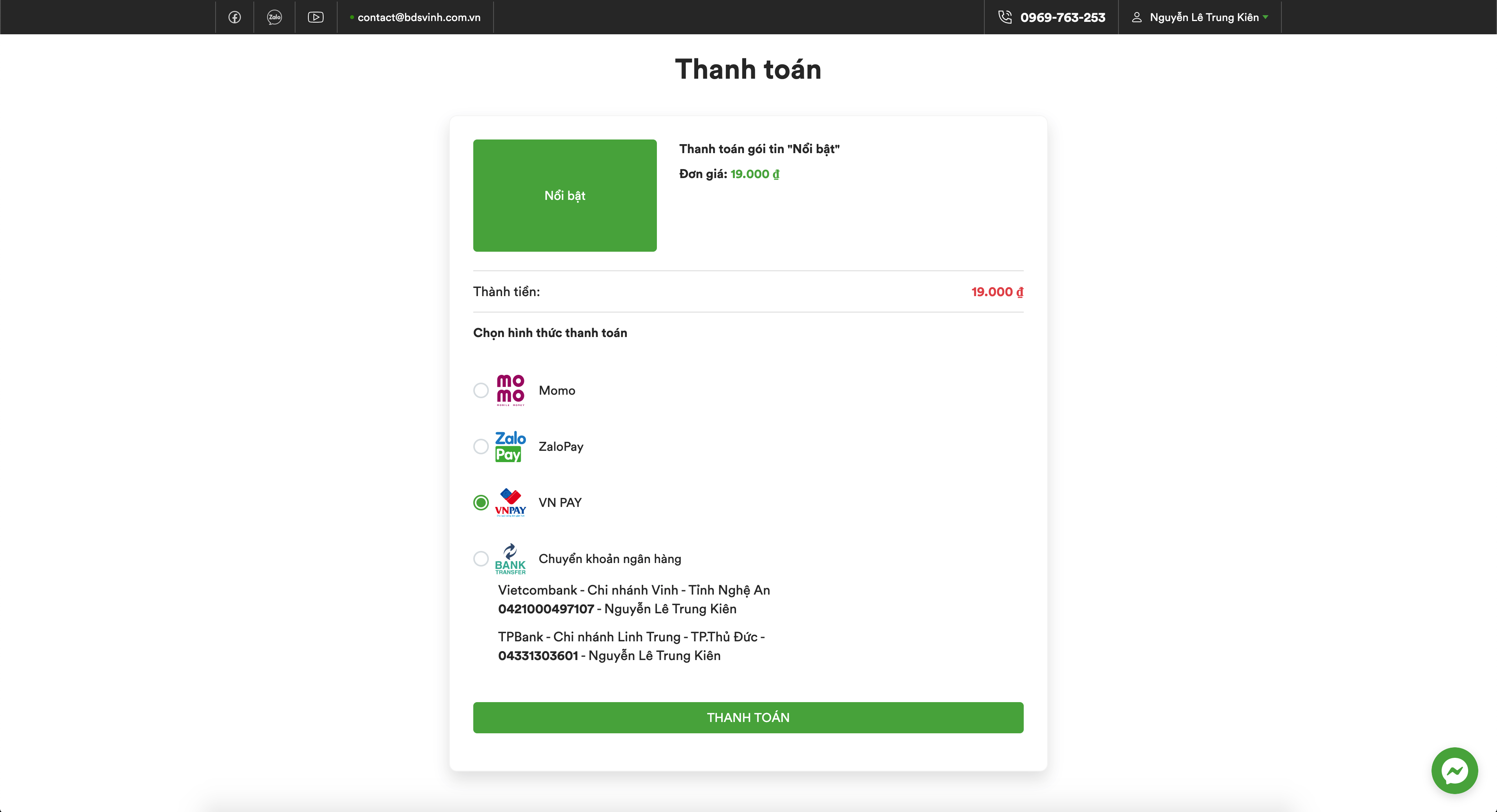 Bất động sản Vinh