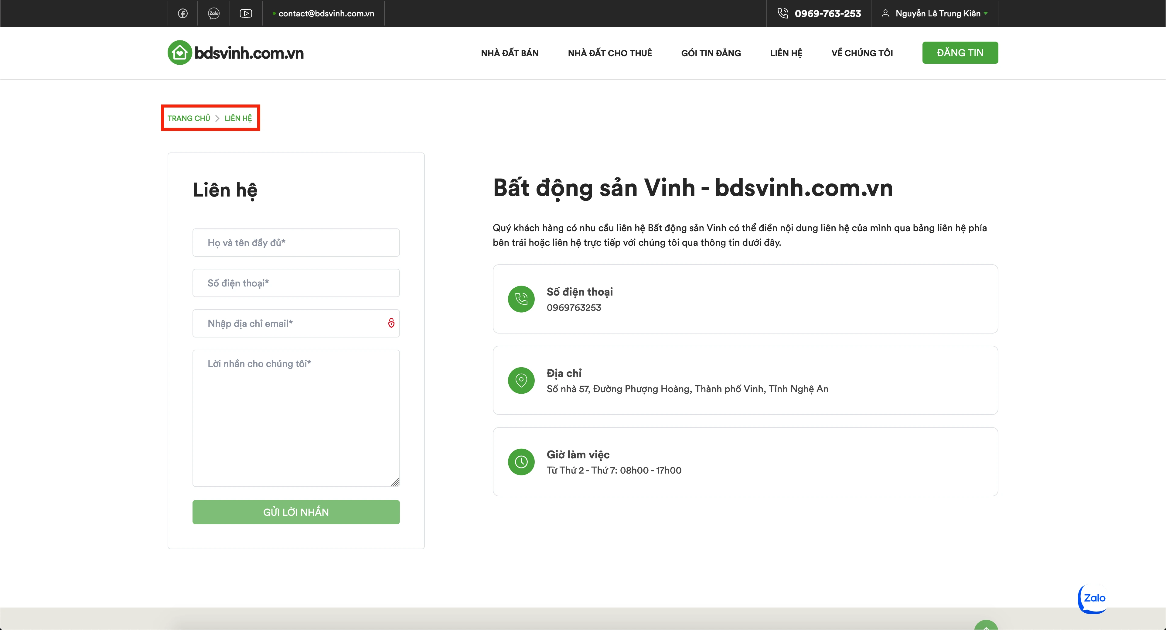 Bất động sản Vinh