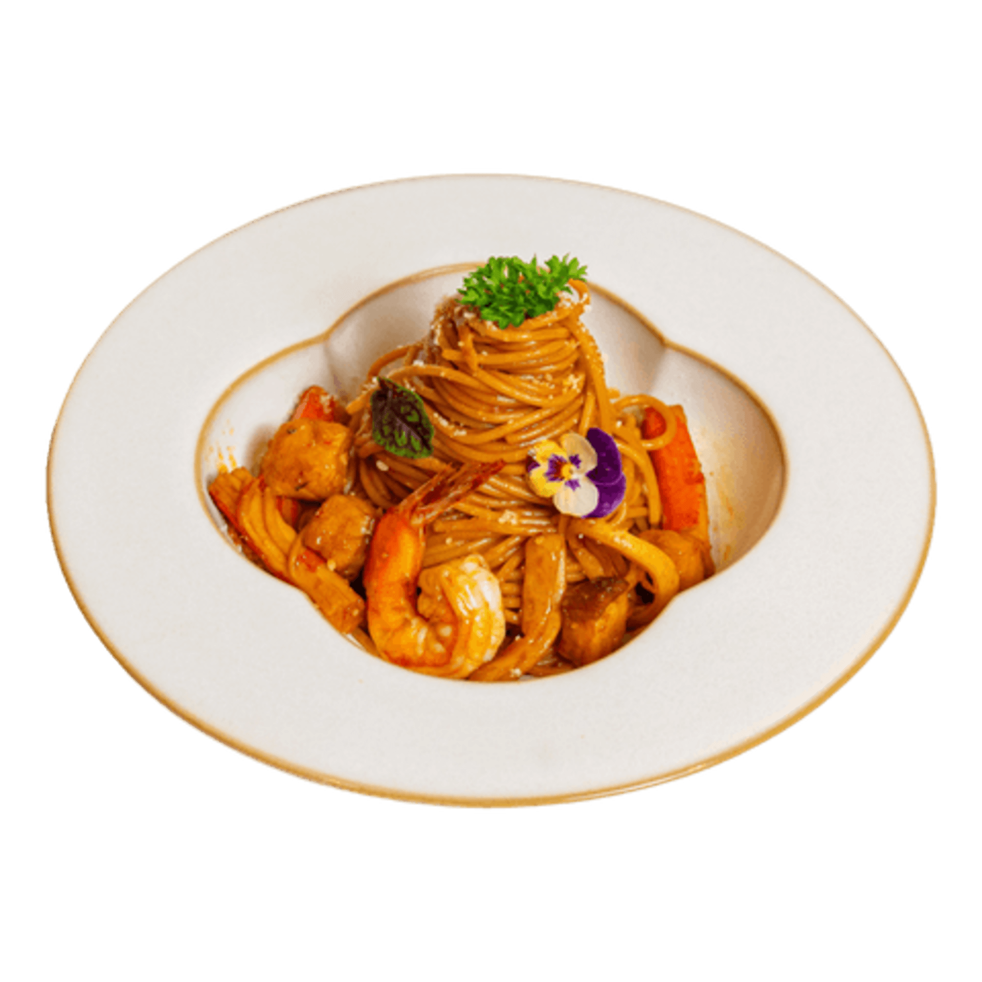 Mỳ Ý Hải Sản Xốt Cay — Steakhouse The Fan