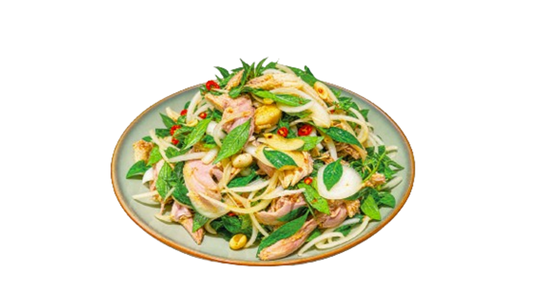Gà Bóp Rau Răm — Phố Cuốn