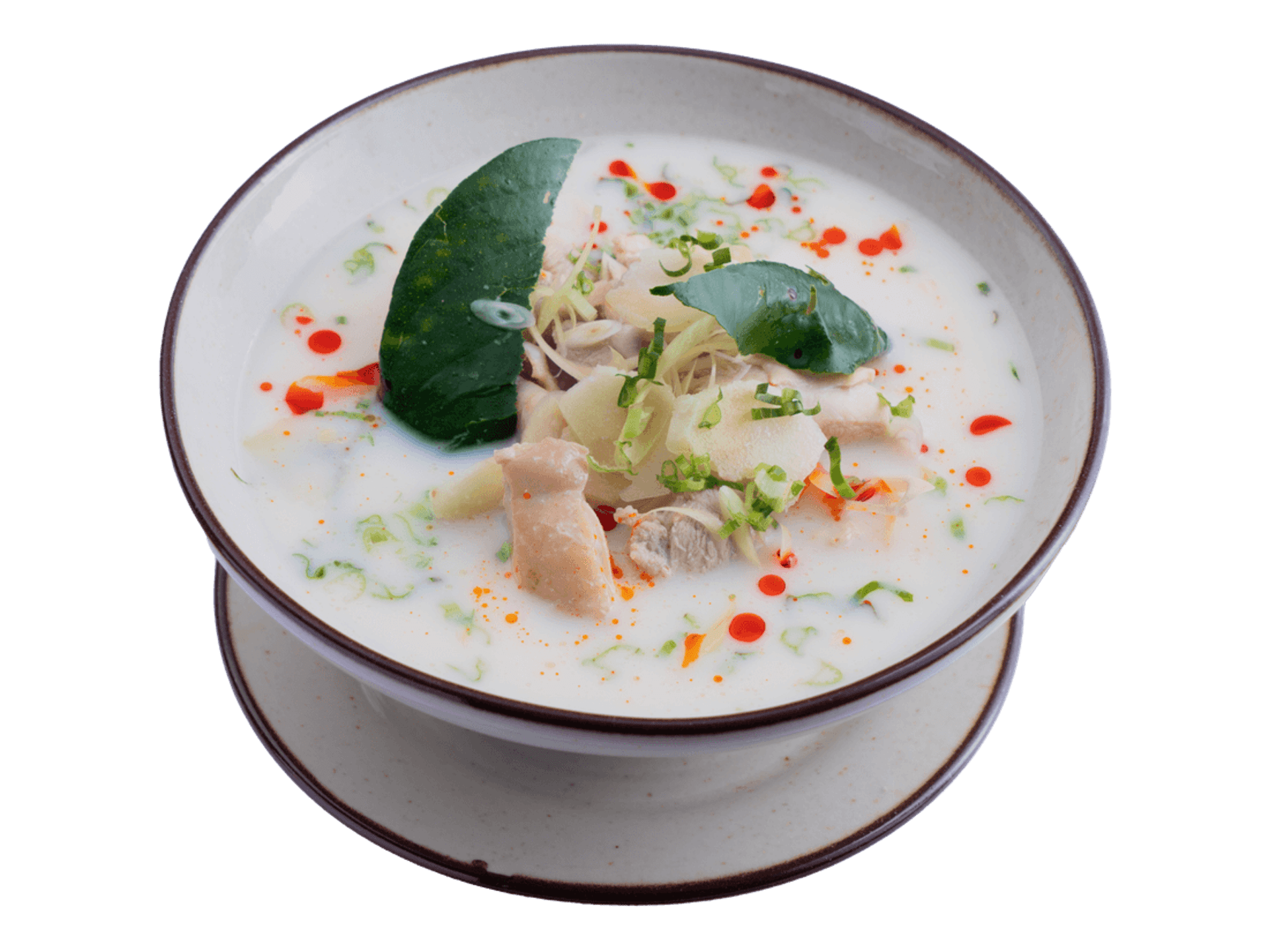 Súp Gà Nấu Cốt Dừa — Thai Siam Kitchen