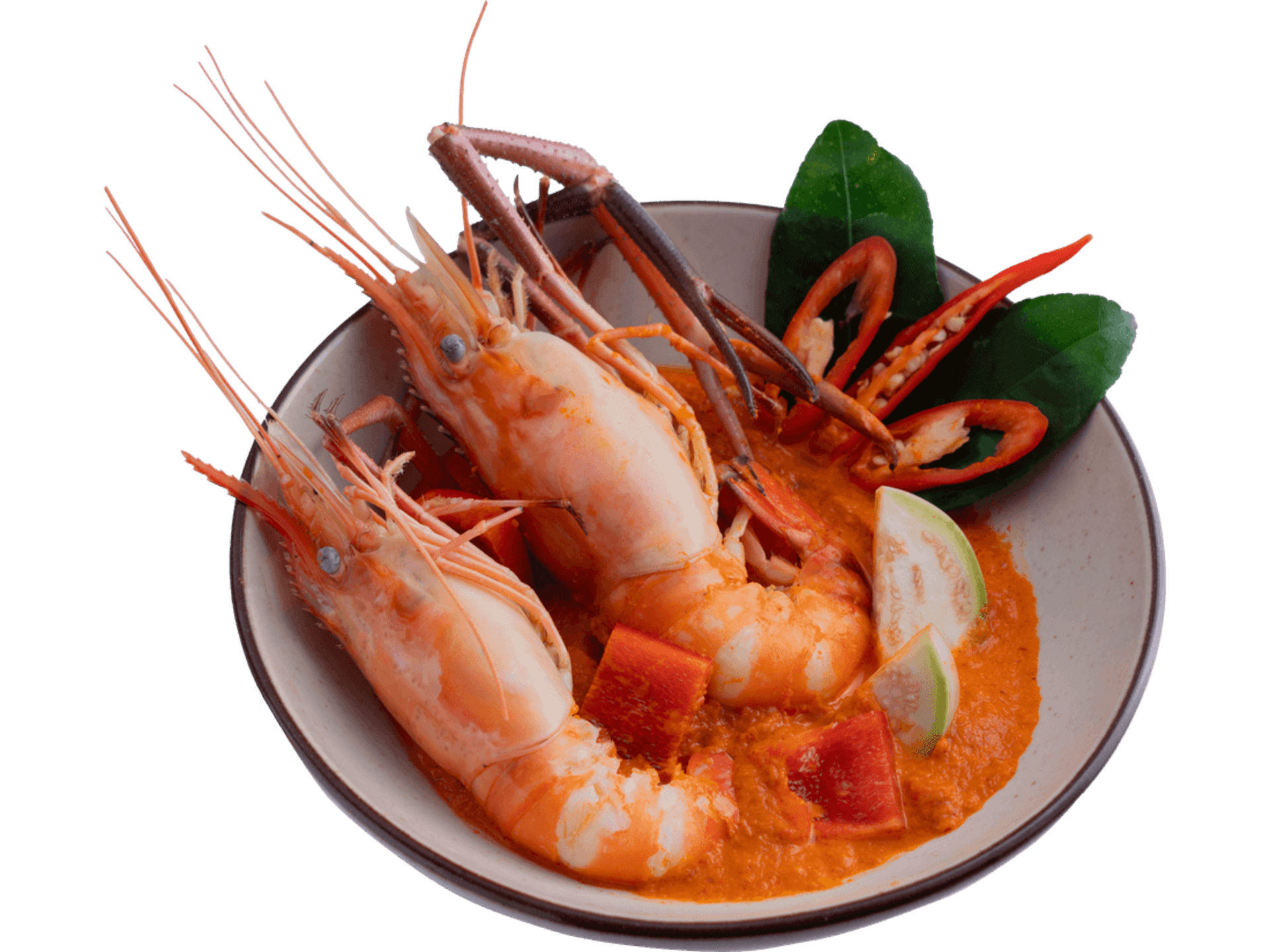 Cà Ri Đỏ Tôm Càng Kiểu Thái — Thai Siam Kitchen