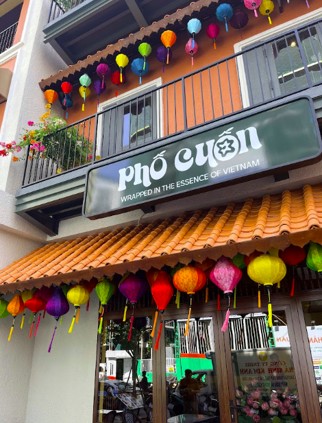 Phố Cuốn 是拥有最多熟悉菜肴的楼层。