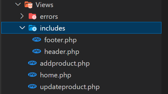 Image showing CodeIgniter 4 Crud View files