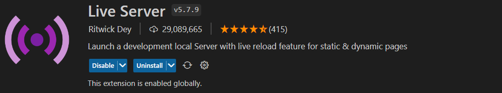 Live Server - Superpowered extension to see your HTML/CSS changes live