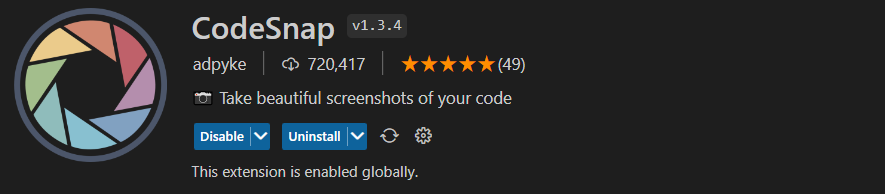 CodeSnap - Best way to capture screenshots of your code and share