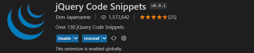 jQuery Code Snippets - Fulfills all your jQuery needs