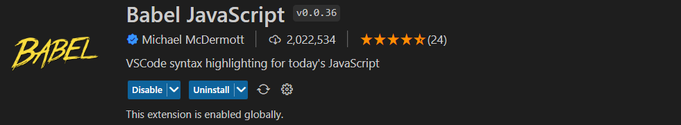 Babel JavaScript - Extension for React & Angular Developers