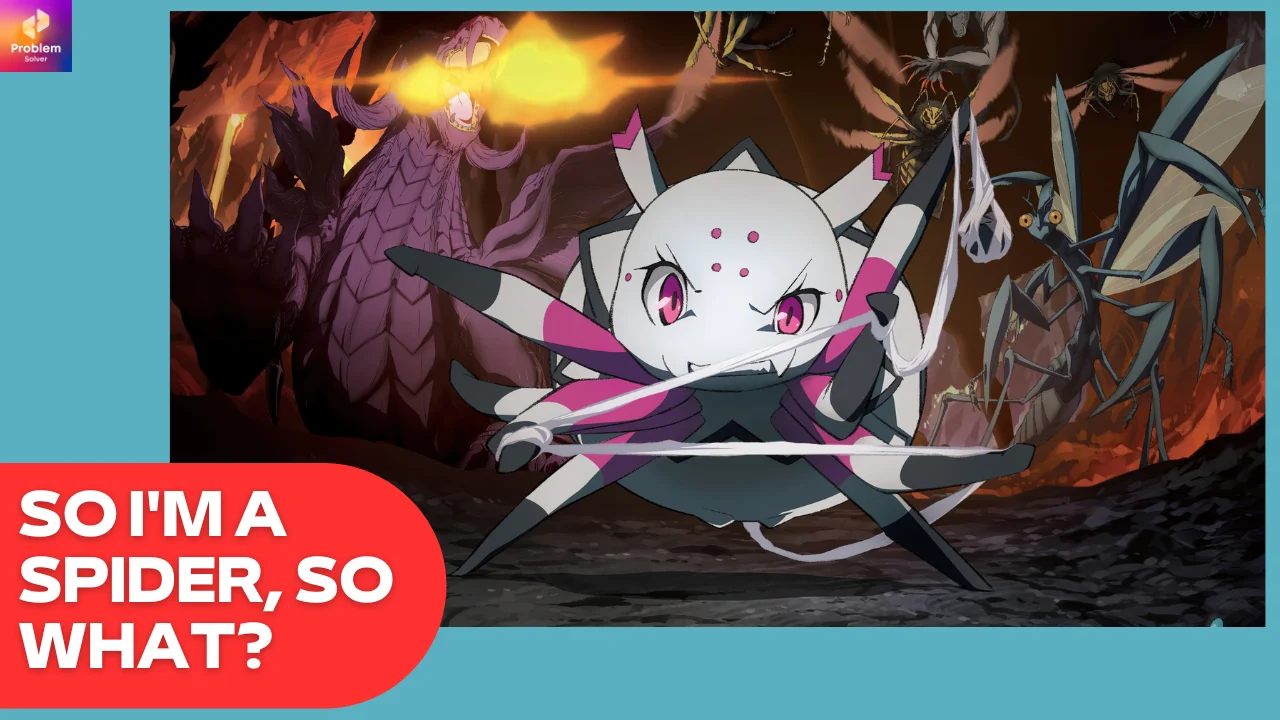 What happens when you are born as a spider in an Isekai? Of course, you embrace it and smash your enemies. Superb isekai anime with a powerful heroine.