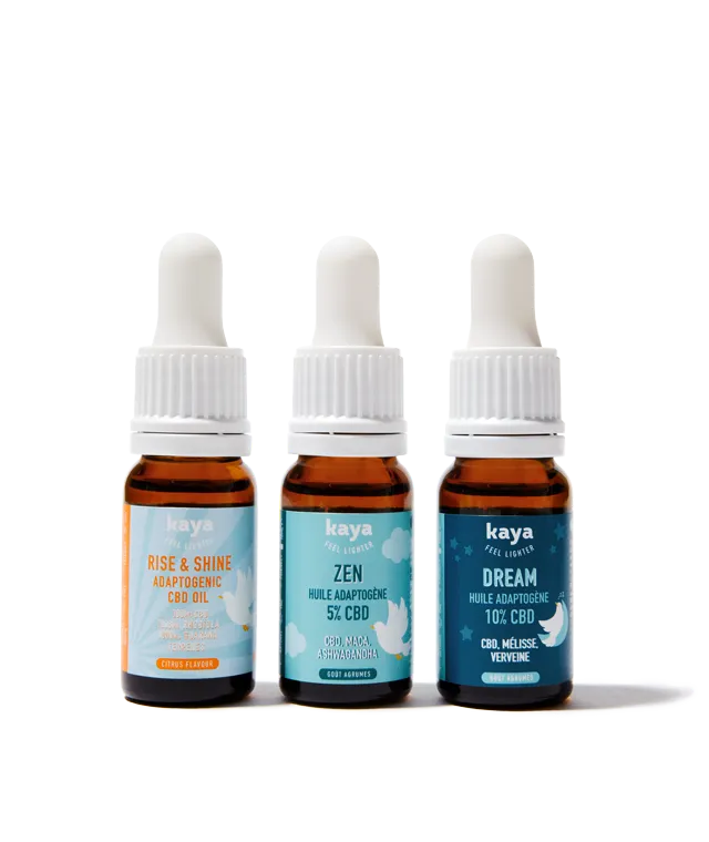 Huile CBD 10% adaptogène - 10ml