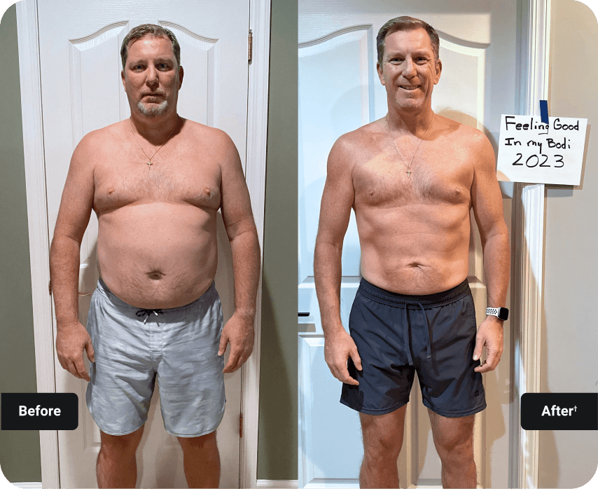 Man 'amazed' at his own body transformation - now 'I'm in the best shape of  my life